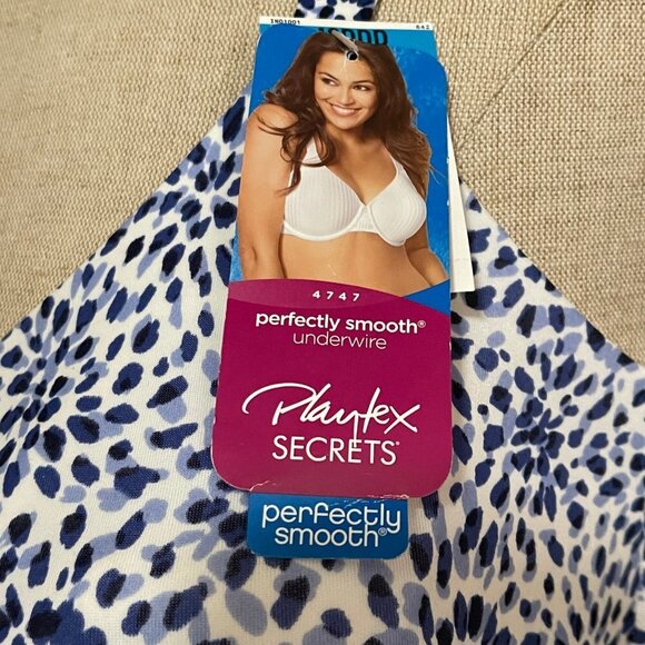 NWT Playtex Secrets Underwire Bra Size 42DDD - Picture 2 of 3